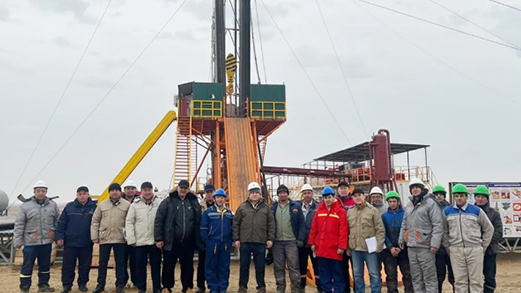 建业能源乌兹别克子公司首战告捷，第一口侧钻井顺利完工