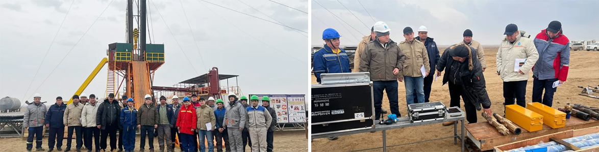 Jianye Energy Uzbek subsidiary won the first battle, and the first drilling drilling was successfully completed
